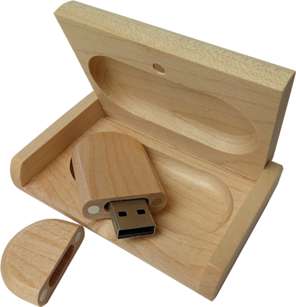 Family History USB Storage in Wood Presentation  Box